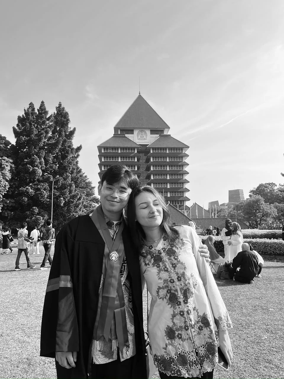 Graduation day at Universitas Indonesia